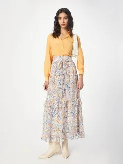 Maxi Rokken Rok Siem Dames Beige 9 Maxi Rokken Rok Siem Dames Beige -Moss Copenhagen Verkoop 00b99583a9c3c2d55b4bd472d213c8fb