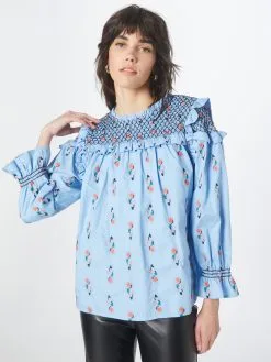 Blouseshirts Blouse Lilou Dames Lichtblauw 7 Blouseshirts Blouse Lilou Dames Lichtblauw -Moss Copenhagen Verkoop 00babad1aa33016517edc260719a09bf