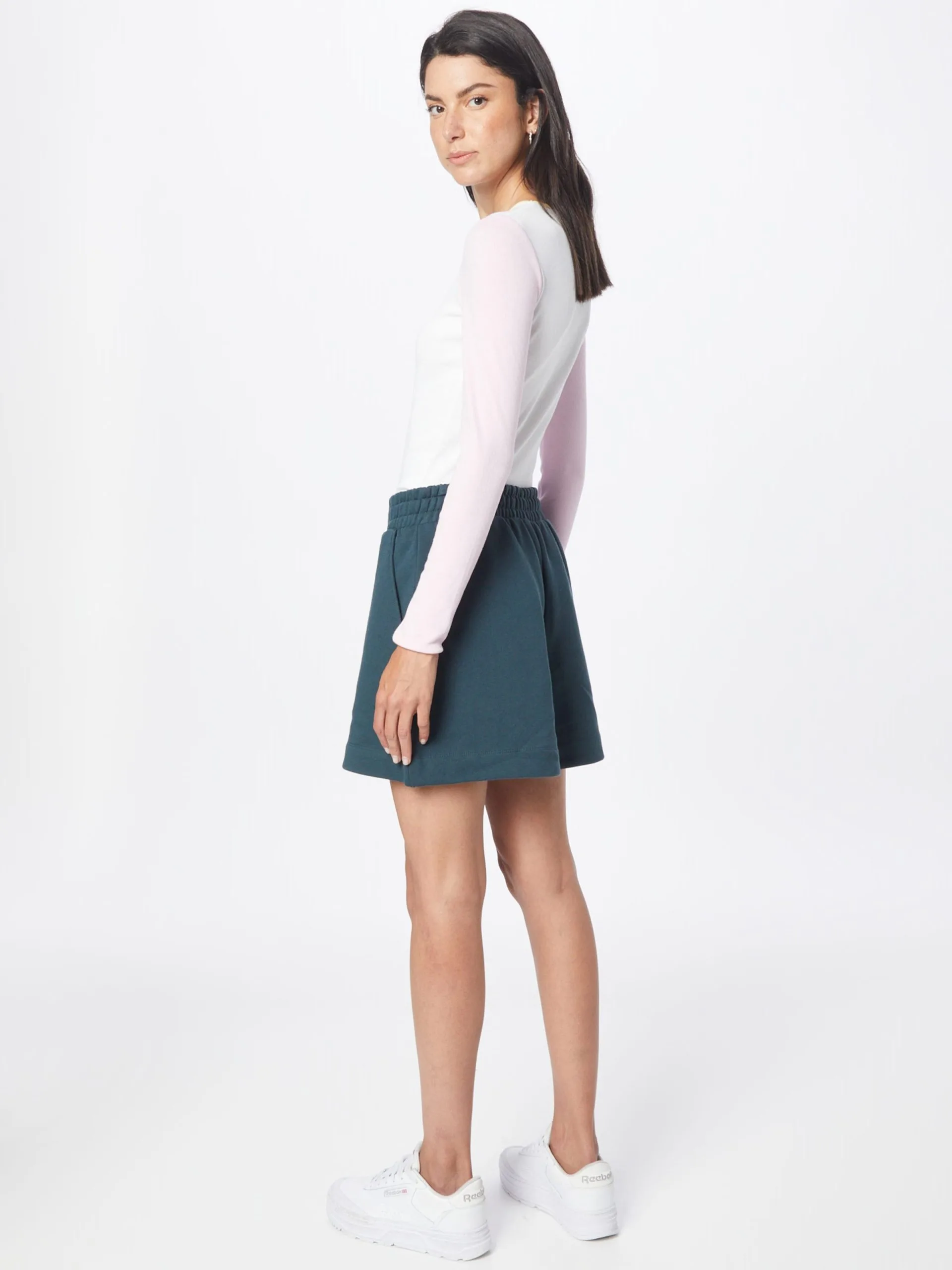 Shorts Loosefit Broek Dames Smaragd 4 Shorts Loosefit Broek Dames Smaragd - Afbeelding 4