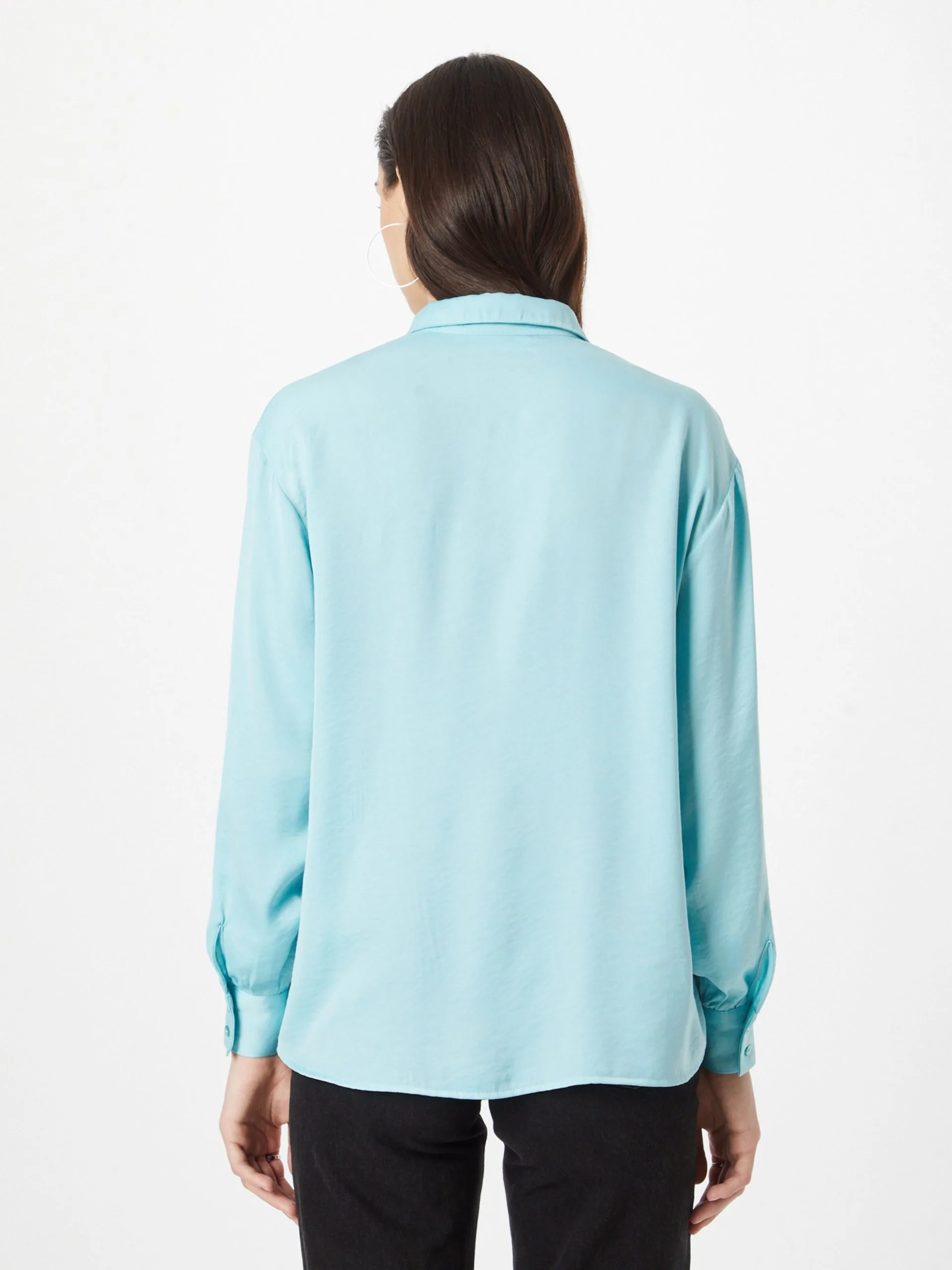 MOSS COPENHAGEN Overhemden Blouse Stefana Dames Lichtblauw 4 MOSS COPENHAGEN Overhemden Blouse Stefana Dames Lichtblauw - Afbeelding 4