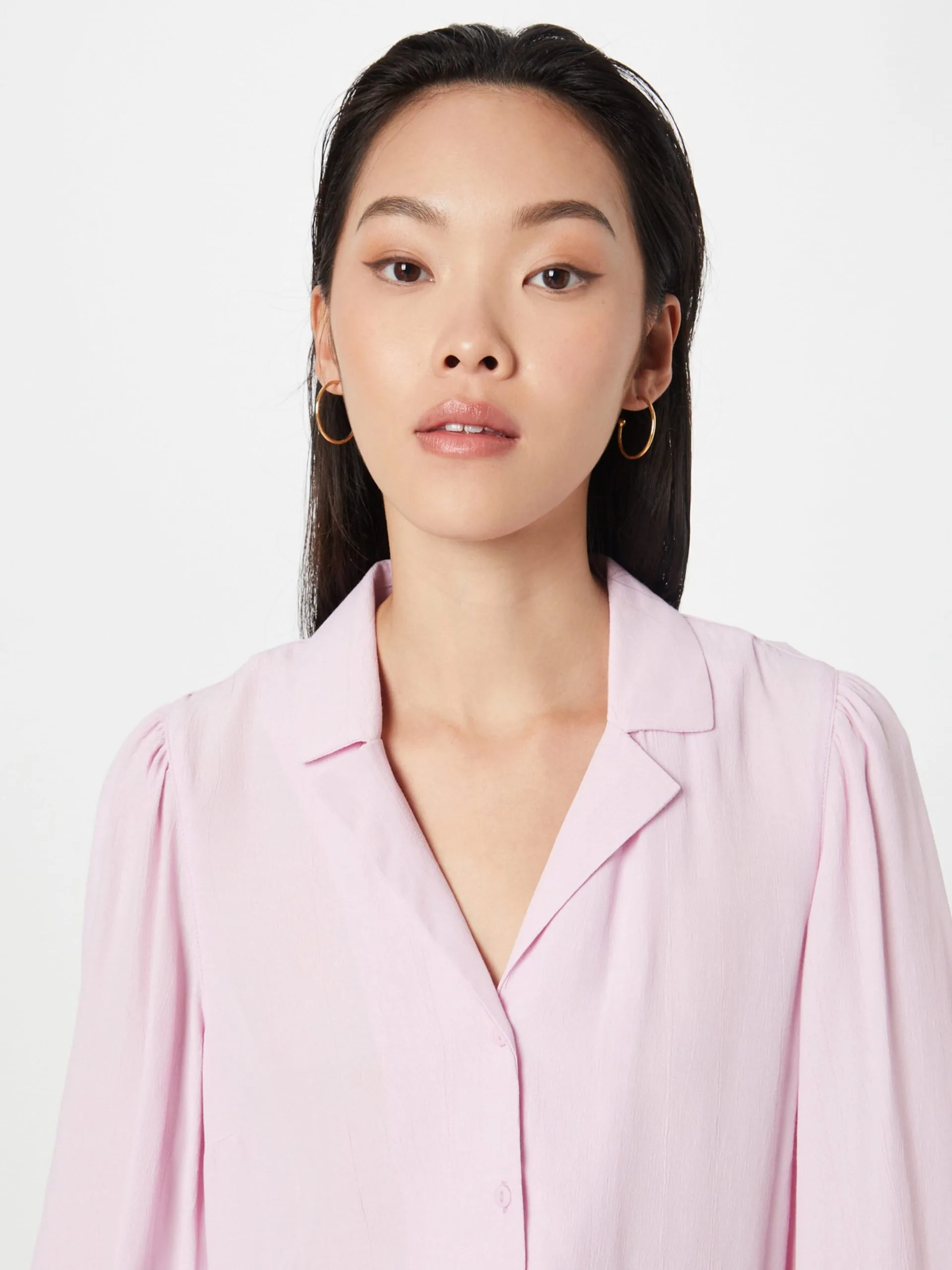 MOSS COPENHAGEN Blouses Met Korte Mouw Blouse Galiena Dames Pastellila 2 MOSS COPENHAGEN Blouses Met Korte Mouw Blouse Galiena Dames Pastellila - Afbeelding 2