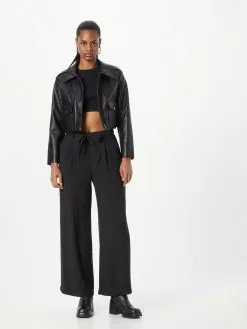 MOSS COPENHAGEN Bandplooibroeken Wide Leg Bandplooibroek Dilvera Dames Zwart 9 MOSS COPENHAGEN Bandplooibroeken Wide Leg Bandplooibroek Dilvera Dames Zwart -Moss Copenhagen Verkoop 06b73829199c94b7d19e58152f241d1f