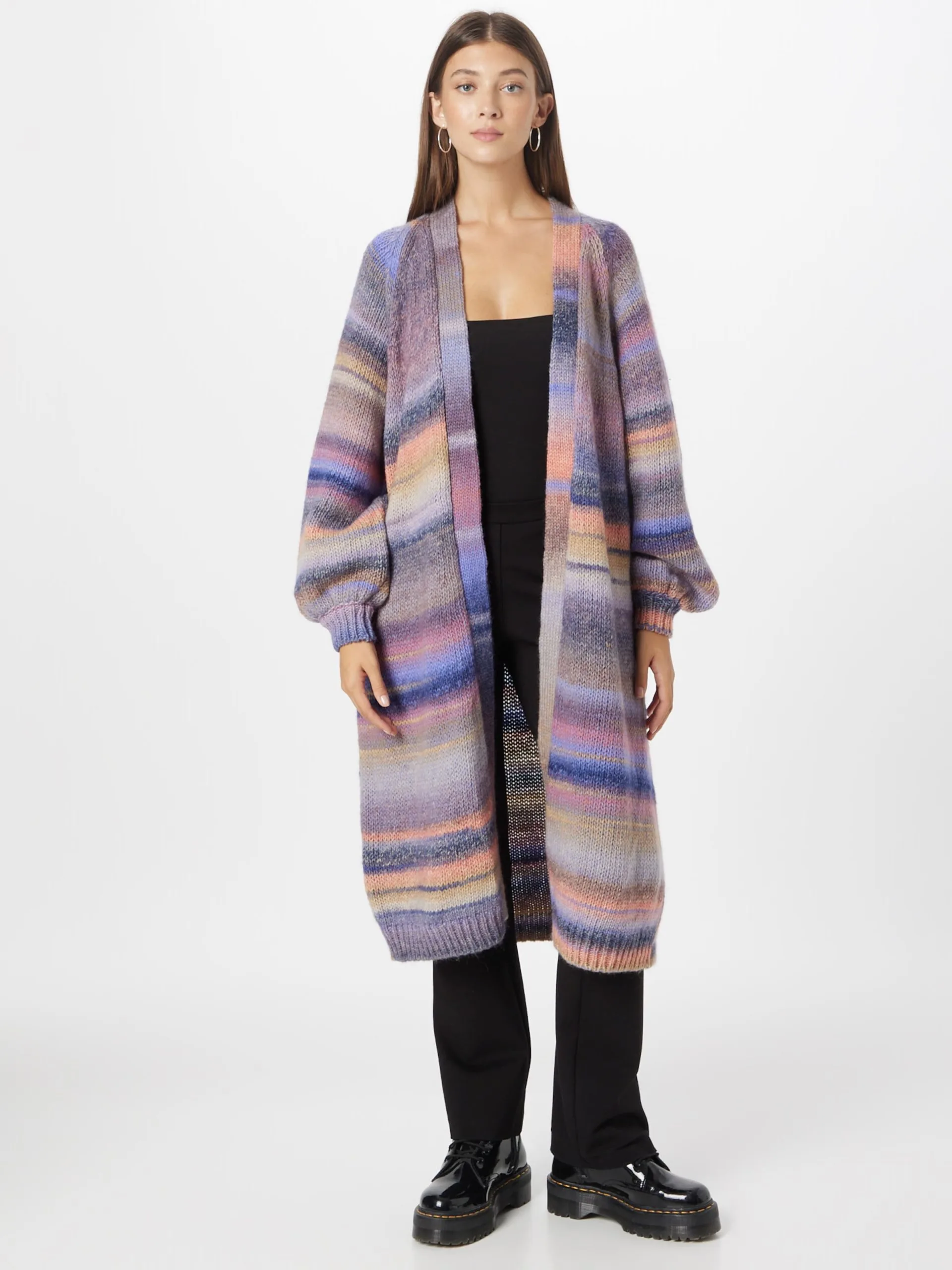 Vesten Gebreid Vest Kin Dames Lila 3 Vesten Gebreid Vest Kin Dames Lila - Afbeelding 3