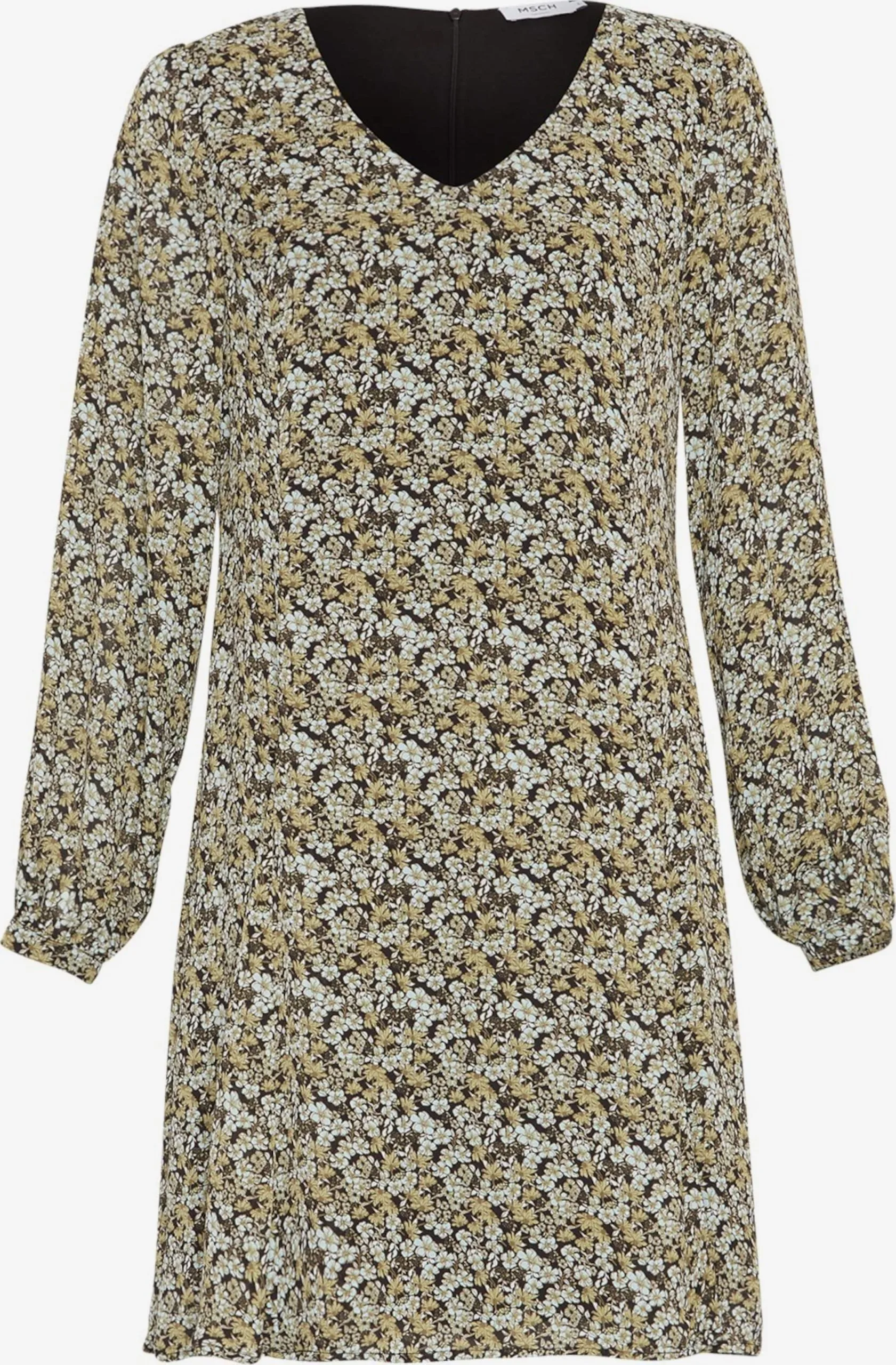 MOSS COPENHAGEN Mini Jurken Jurk Jamela Rikkelie Dames Bruin 1 MOSS COPENHAGEN Mini Jurken Jurk Jamela Rikkelie Dames Bruin