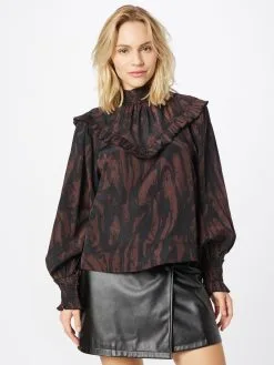 Blouseshirts Blouse Dames Chocoladebruin 7 Blouseshirts Blouse Dames Chocoladebruin -Moss Copenhagen Verkoop 07c6b60726ac1dd6c4b80cbe0275aa8c