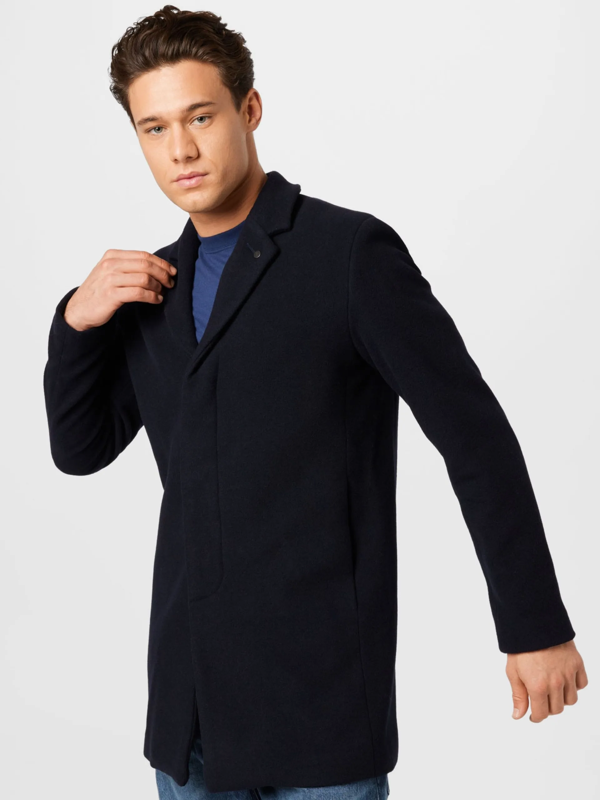 Tussenmantels Tussenjas Ralf Heren Kobaltblauw 3 Tussenmantels Tussenjas Ralf Heren Kobaltblauw - Afbeelding 3