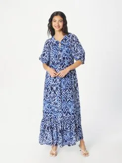 Maxi Jurken Jurk Lucille Dames Blauw / Marine 7 Maxi Jurken Jurk Lucille Dames Blauw / Marine -Moss Copenhagen Verkoop 07fa0d7419dbd88b0ea488105e8a5fab