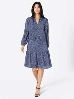 Blousejurken Blousejurk Ria Dames Nachtblauw / Hemelsblauw 9 Blousejurken Blousejurk Ria Dames Nachtblauw / Hemelsblauw -Moss Copenhagen Verkoop 0849462f70a8211ed00430d42768aef4