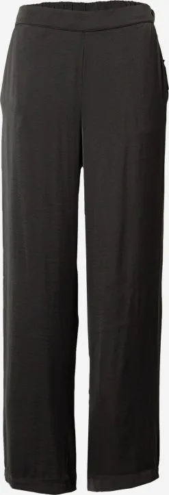 MOSS COPENHAGEN Pantalons Wide Leg Broek Baria Dames Zwart