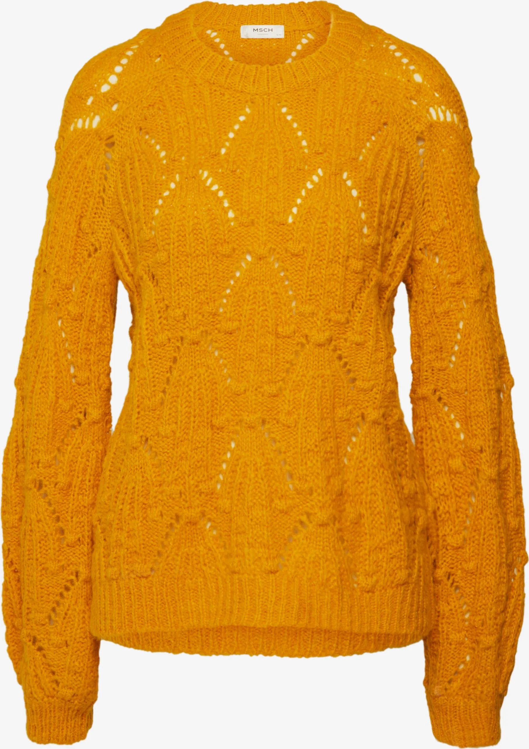 MOSS COPENHAGEN Fijngebreide Truien Trui MAVIS Dames Geel 1 MOSS COPENHAGEN Fijngebreide Truien Trui MAVIS Dames Geel