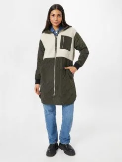 MOSS COPENHAGEN Wintermantels Wintermantel Adina Kiara Dames Kaki -Moss Copenhagen Verkoop 092f69e34b742515a97ad0383cbe02ea