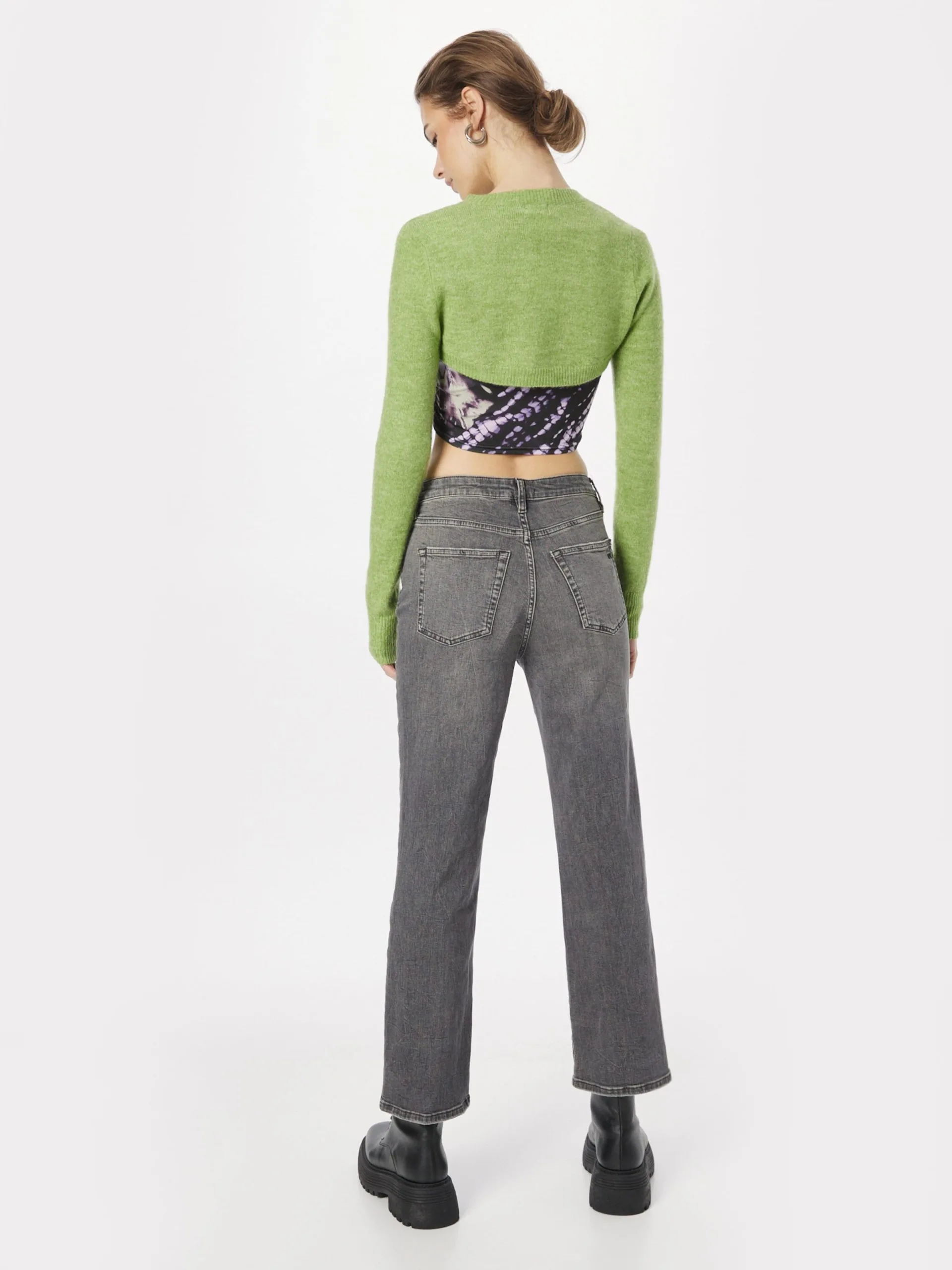 IVY Copenhagen Straight Regular Jeans Dames Grijs 4 IVY Copenhagen Straight Regular Jeans Dames Grijs - Afbeelding 4