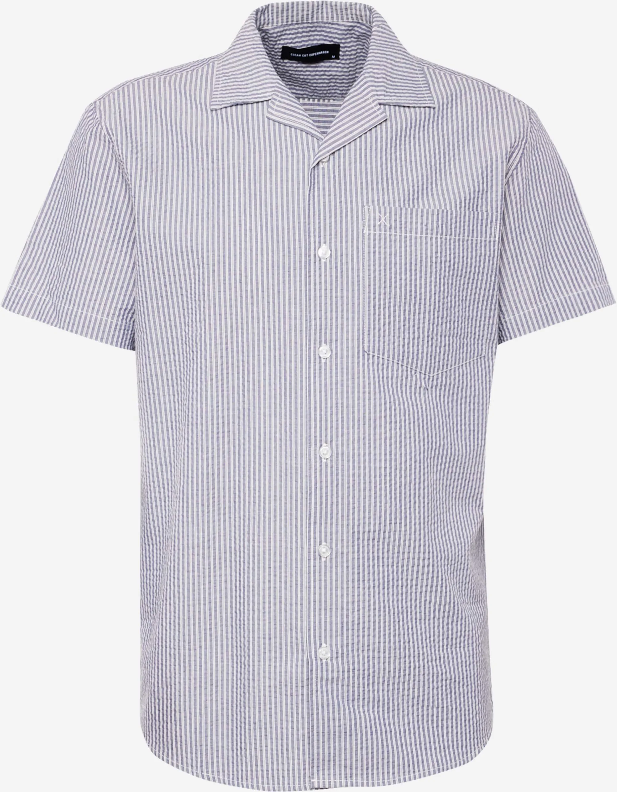 Casual Overhemden Regular Fit Overhemd Julius Seersucker Heren Marine 1 Casual Overhemden Regular Fit Overhemd Julius Seersucker Heren Marine