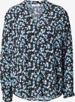 MOSS COPENHAGEN Blouseshirts Blouse Kalika Jalina Dames Nachtblauw / Lichtblauw