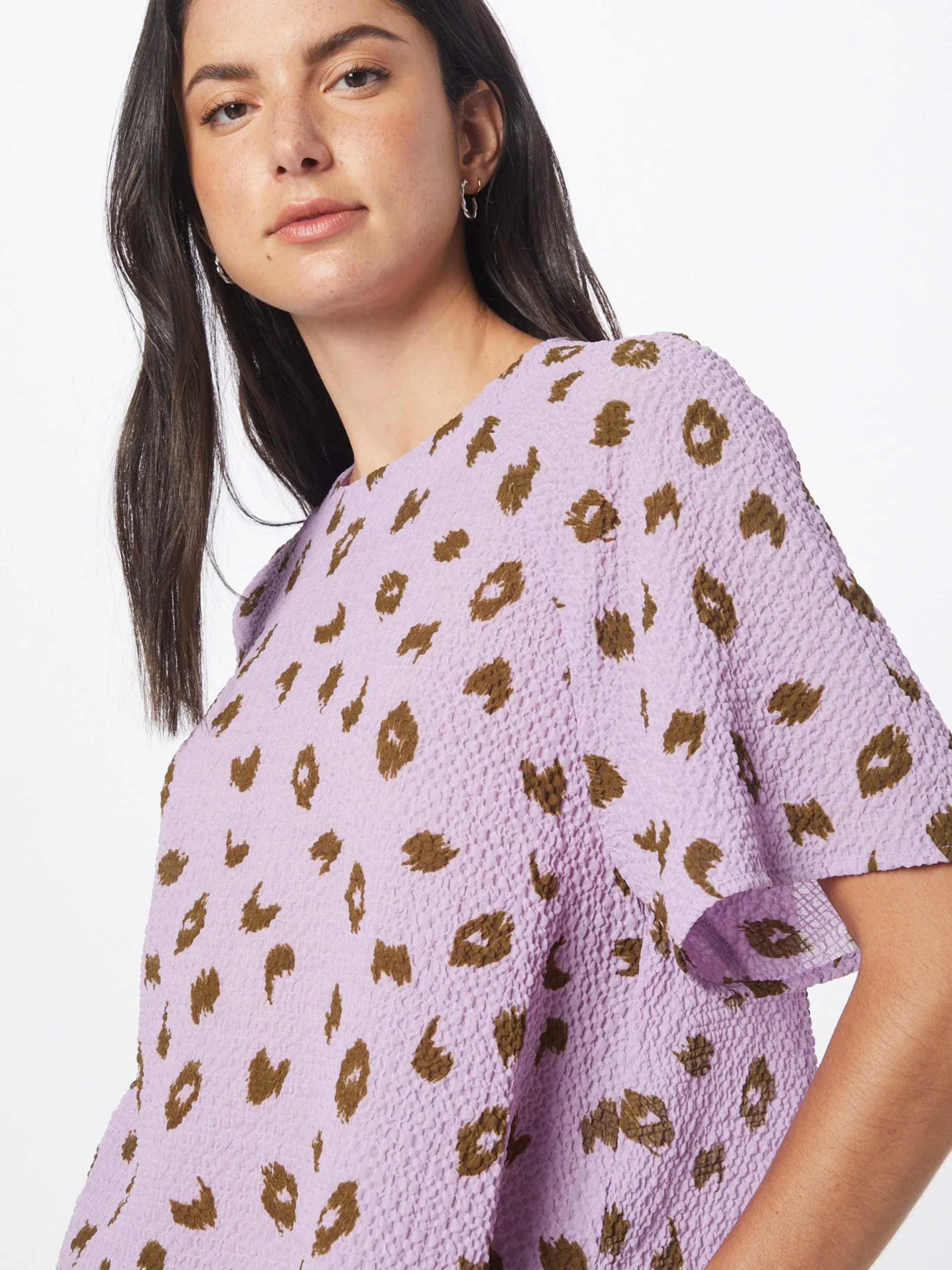 T-shirts Shirt Rodgau Dames Lila 2 T-shirts Shirt Rodgau Dames Lila - Afbeelding 2