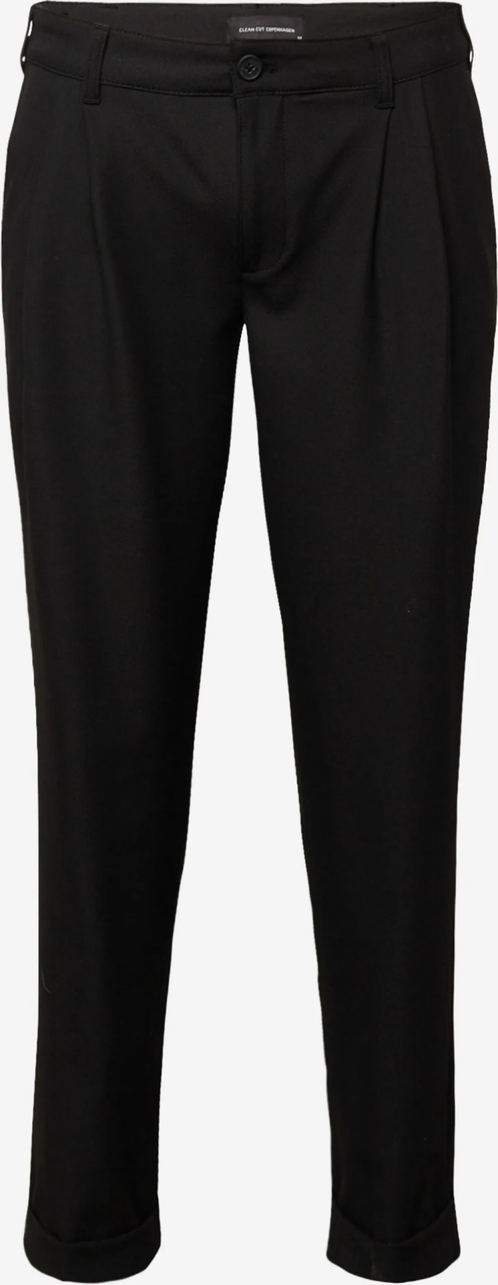 Pantalons Regular Bandplooibroek Lyon Heren Zwart 1 Pantalons Regular Bandplooibroek Lyon Heren Zwart