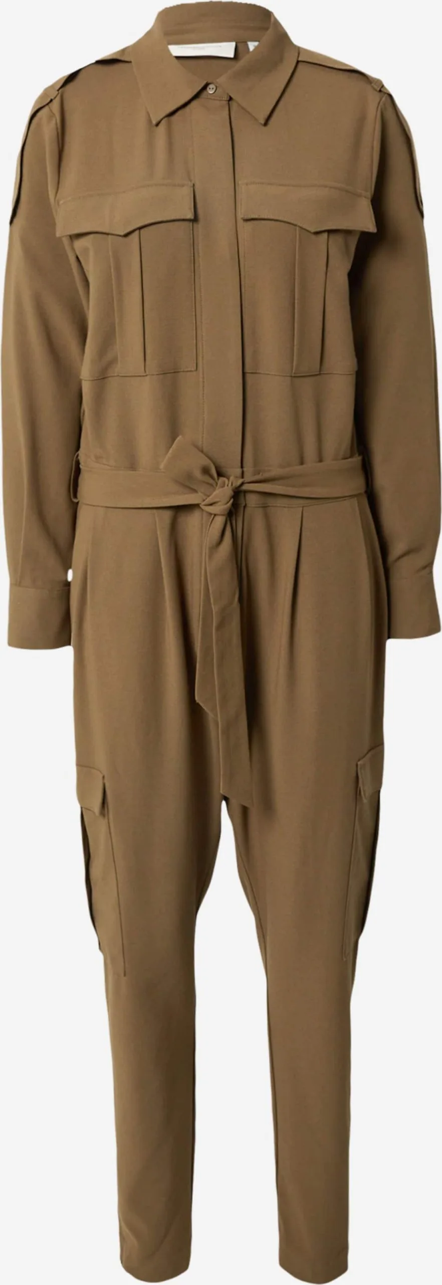 Lange Jumpsuits Jumpsuit BLIZ Dames Kaki 1 Lange Jumpsuits Jumpsuit BLIZ Dames Kaki