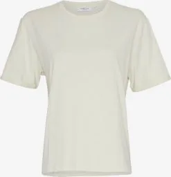MOSS COPENHAGEN T-shirts Shirt Terina Dames Pastelgroen