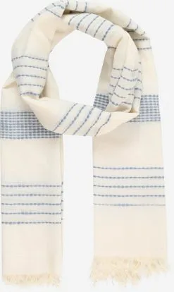 Dikke Sjaals Sjaal Dames Natuurwit