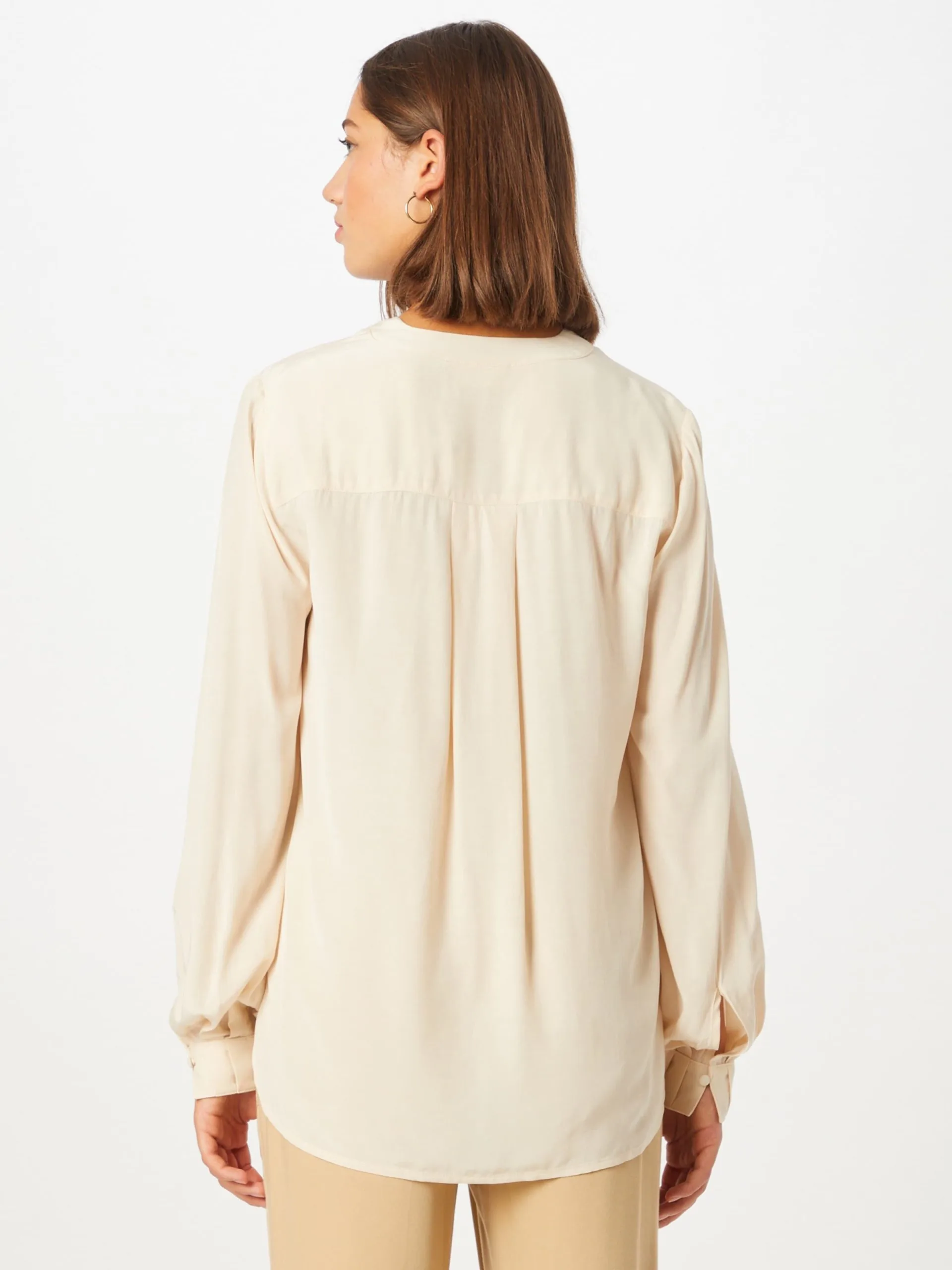 Coster Copenhagen Blouseshirts Blouse Dames Crème 4 Coster Copenhagen Blouseshirts Blouse Dames Crème - Afbeelding 4