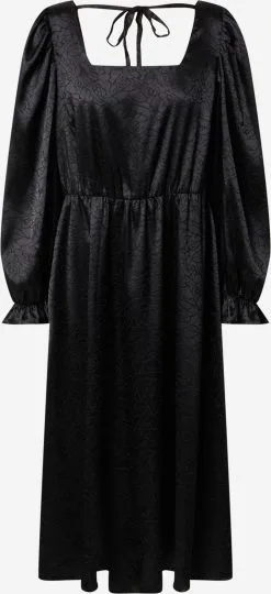 Midi Jurken Jurk Dana Dames Zwart