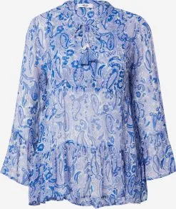 Blouseshirts Blouse Sage Dames Lavendel
