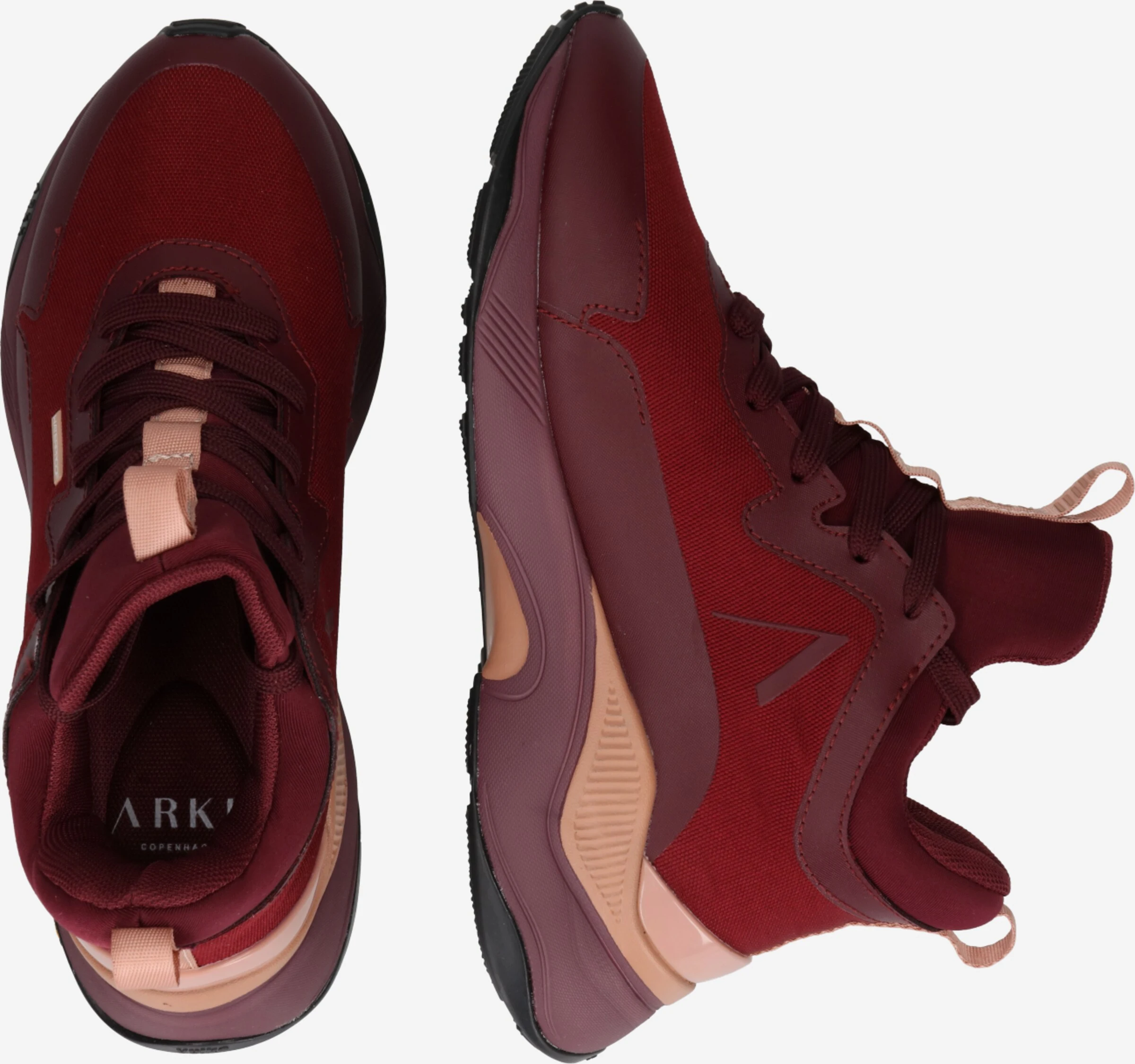ARKK Copenhagen Running Sneakers Sneakers Laag Stormrydr Dames Rood / Bordeaux 2 ARKK Copenhagen Running Sneakers Sneakers Laag Stormrydr Dames Rood / Bordeaux - Afbeelding 2