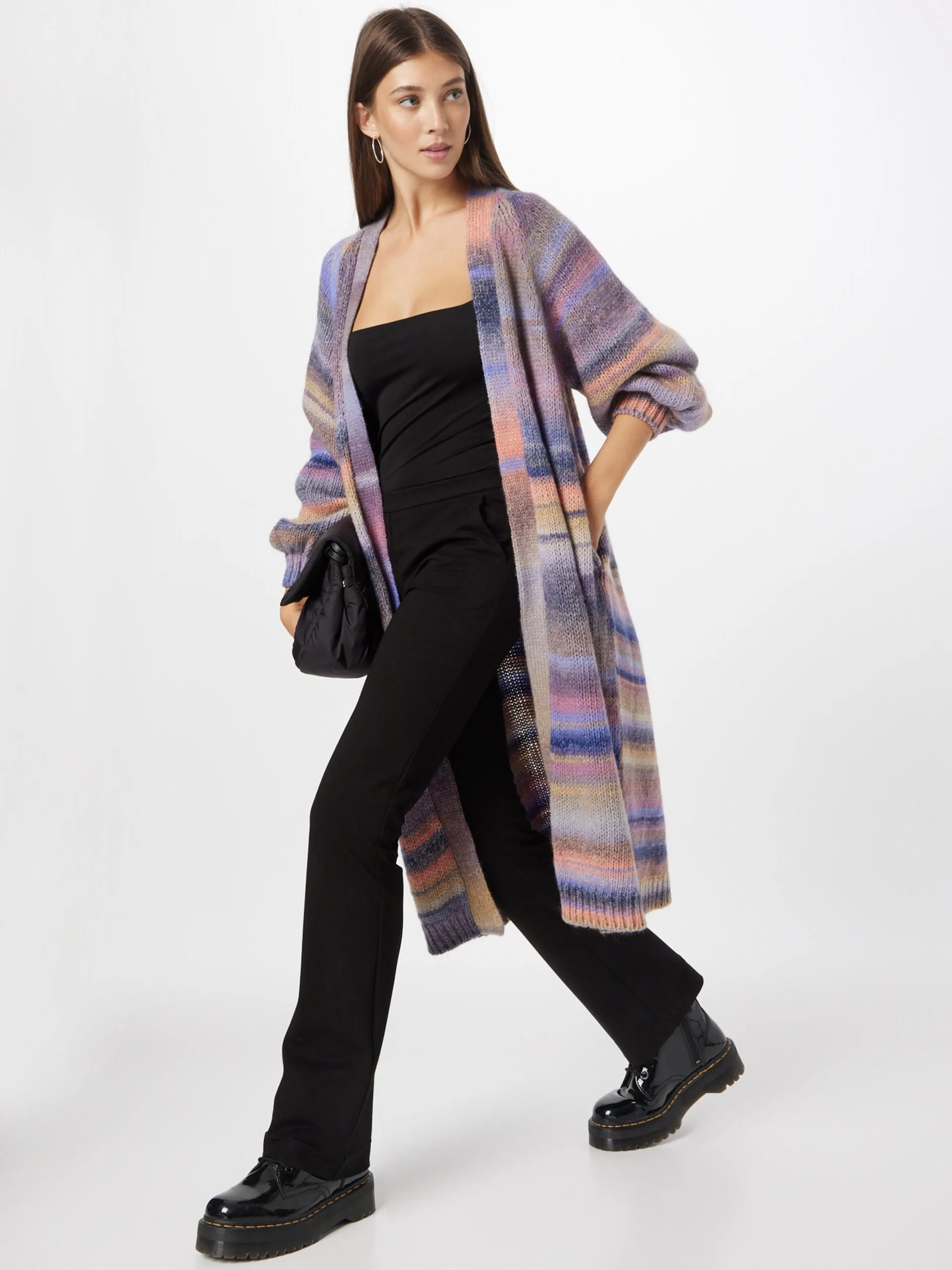 Vesten Gebreid Vest Kin Dames Lila 5 Vesten Gebreid Vest Kin Dames Lila - Afbeelding 5