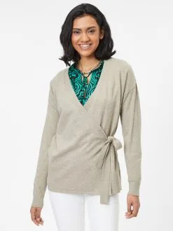 MOSS COPENHAGEN Vesten Gebreid Vest Haya Dames Groen Gemêleerd -Moss Copenhagen Verkoop 12f3c537e90857c14e25e8f8d8ce9f36