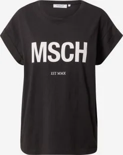 MOSS COPENHAGEN T-shirts Shirt Alva Dames Zwart