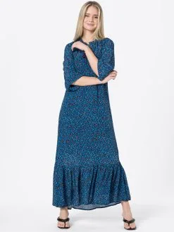 Maxi Jurken Jurk Xandra Dames Blauw / Navy 9 Maxi Jurken Jurk Xandra Dames Blauw / Navy -Moss Copenhagen Verkoop 1642c69ba6611b6b62260ff6c3619c1a