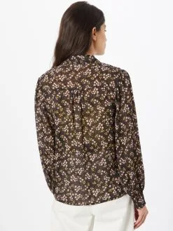 MOSS COPENHAGEN Overhemden Blouse Iluna Rikkelie Dames Zwart 8 MOSS COPENHAGEN Overhemden Blouse Iluna Rikkelie Dames Zwart -Moss Copenhagen Verkoop 1913673f0498ade0580767802fac7bc7