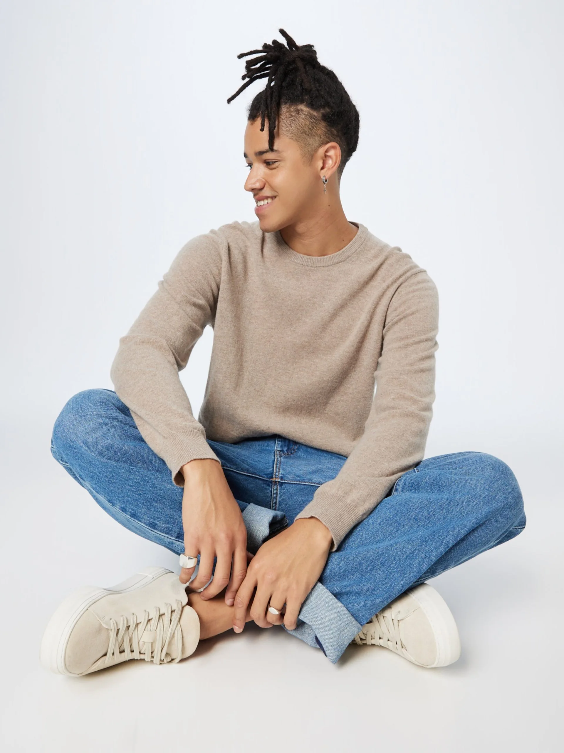 Crewneck Truien Trui Karsten Heren Greige 5 Crewneck Truien Trui Karsten Heren Greige - Afbeelding 5