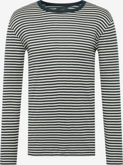 Longsleeves Shirt Tobias Heren Nachtblauw