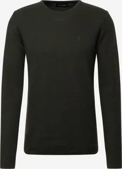 Crewneck Truien Trui Lauritz Heren Donkergroen