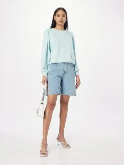 MOSS COPENHAGEN Sweatshirts Sweatshirt Makira Dames Blauw -Moss Copenhagen Verkoop 1f1ddddf8f6883286d609f7a22fd19f8