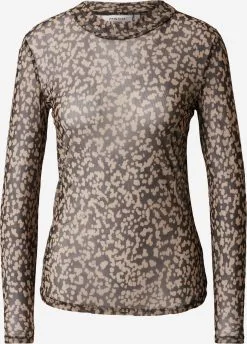 MOSS COPENHAGEN Longsleeves Shirt Firina Dames Bruin