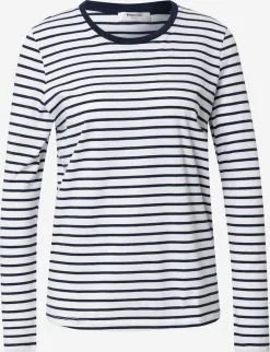 MOSS COPENHAGEN Longsleeves Shirt Dames Wit