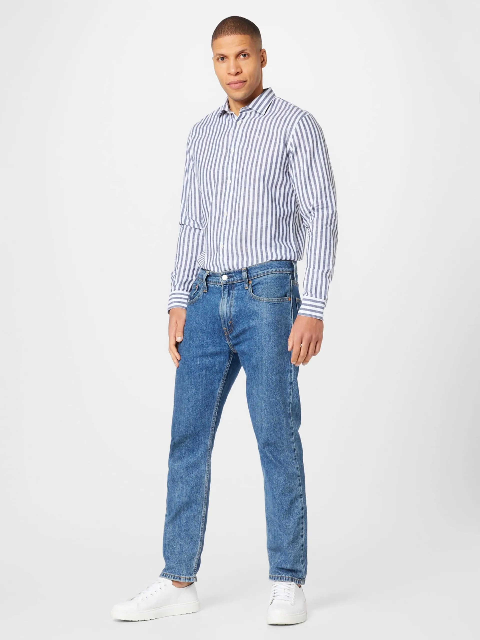 Casual Overhemden Regular Fit Overhemd Jamie Heren Marine 5 Casual Overhemden Regular Fit Overhemd Jamie Heren Marine - Afbeelding 5