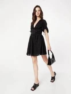 Mini Jurken Jurk EMMELINE Dames Zwart -Moss Copenhagen Verkoop 2773606ef48263e83c095a6e67860c57