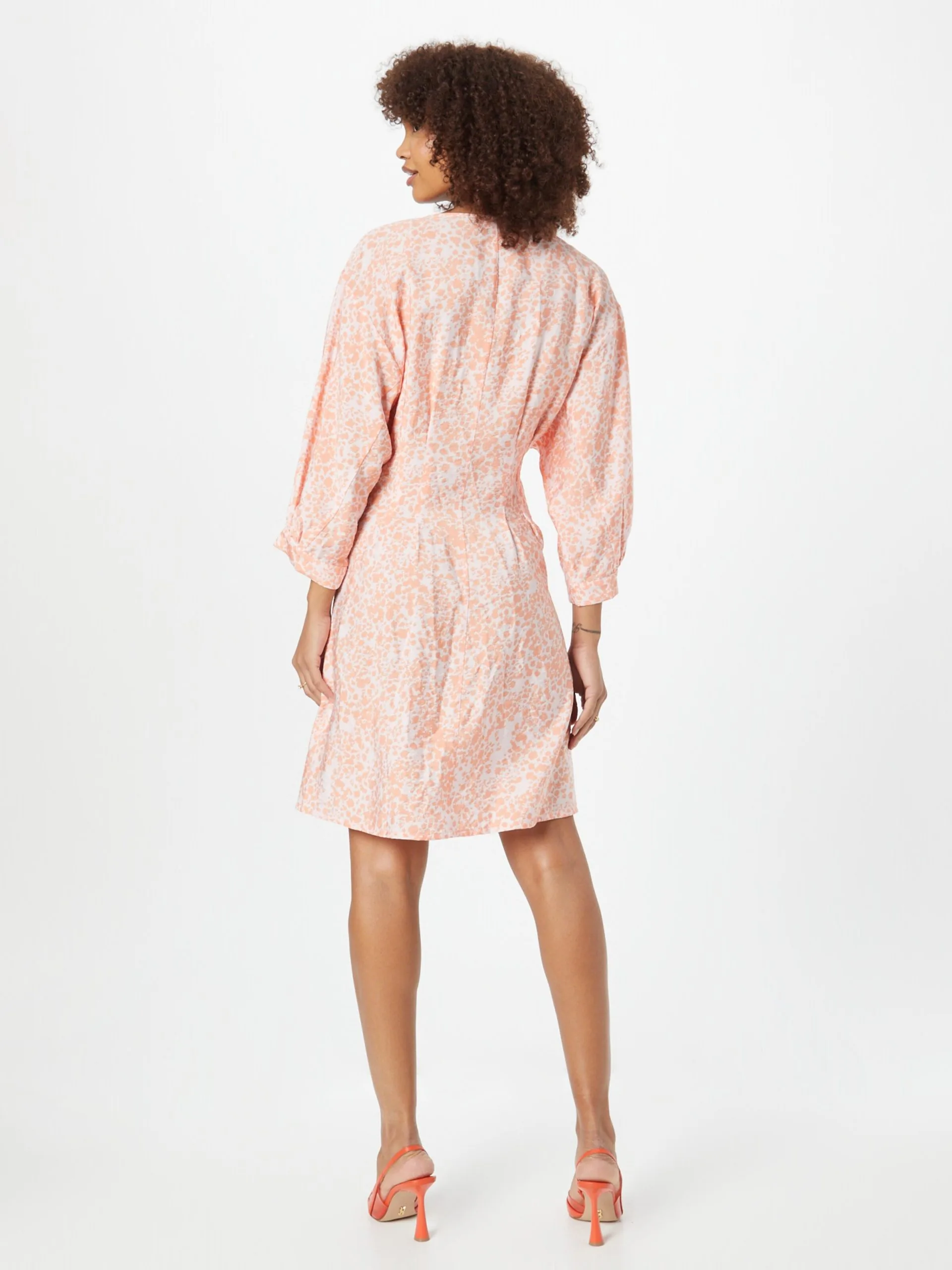 MOSS COPENHAGEN Mini Jurken Jurk Lavinia Ladonna Dames Wit 4 MOSS COPENHAGEN Mini Jurken Jurk Lavinia Ladonna Dames Wit - Afbeelding 4