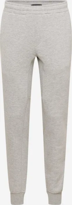 Sweatpants Tapered Broek Dan Heren Grijs Gemêleerd