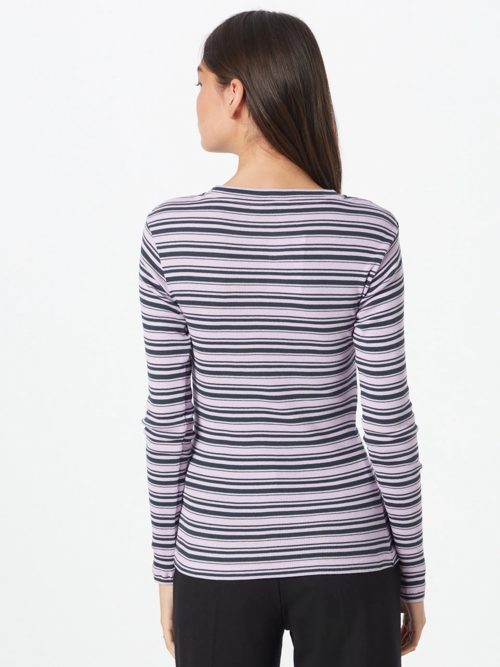 Longsleeves Shirt Dames Pastellila 4 Longsleeves Shirt Dames Pastellila - Afbeelding 4