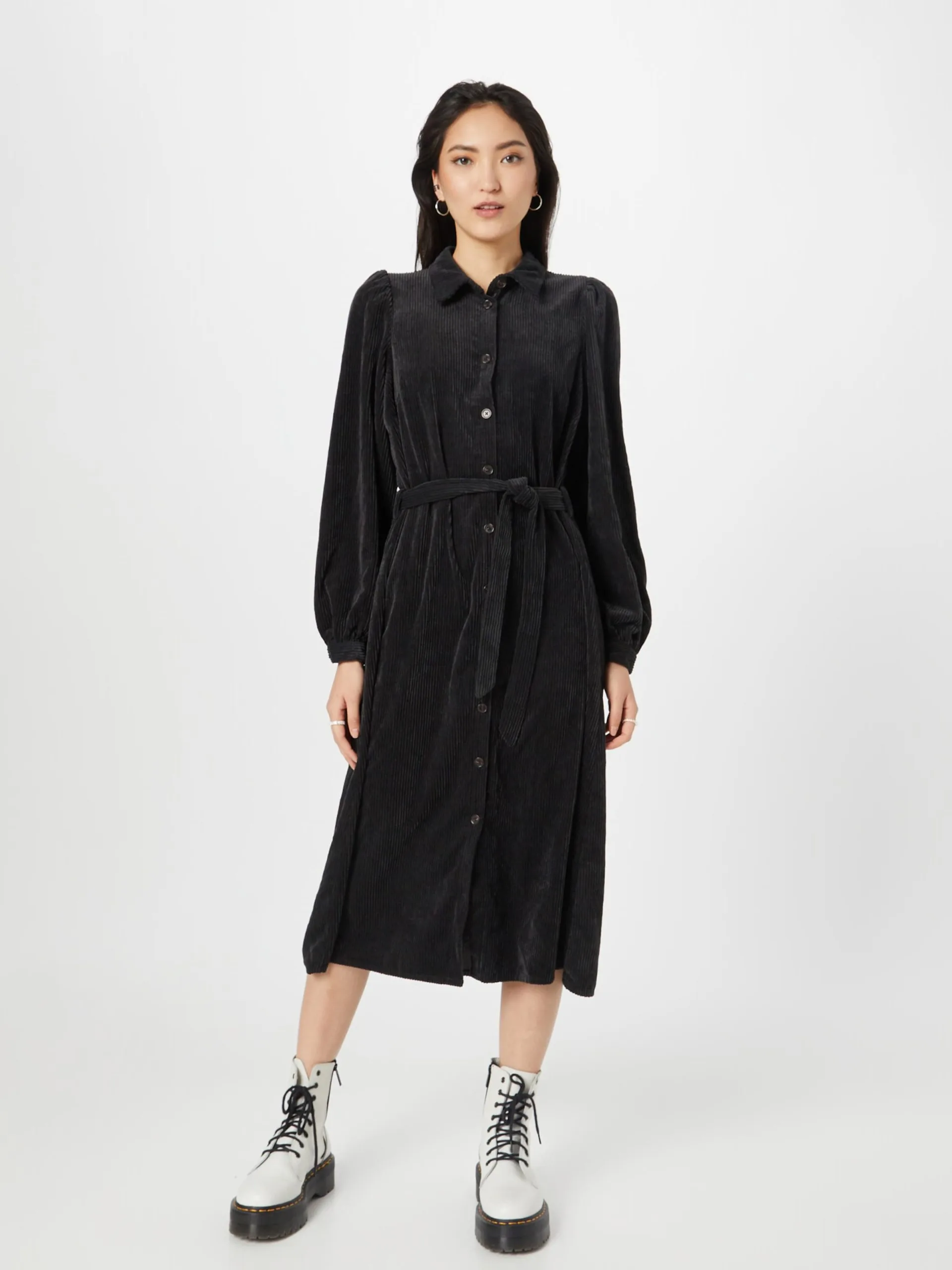 MOSS COPENHAGEN Blousejurken Blousejurk Livia Dames Zwart 3 MOSS COPENHAGEN Blousejurken Blousejurk Livia Dames Zwart - Afbeelding 3