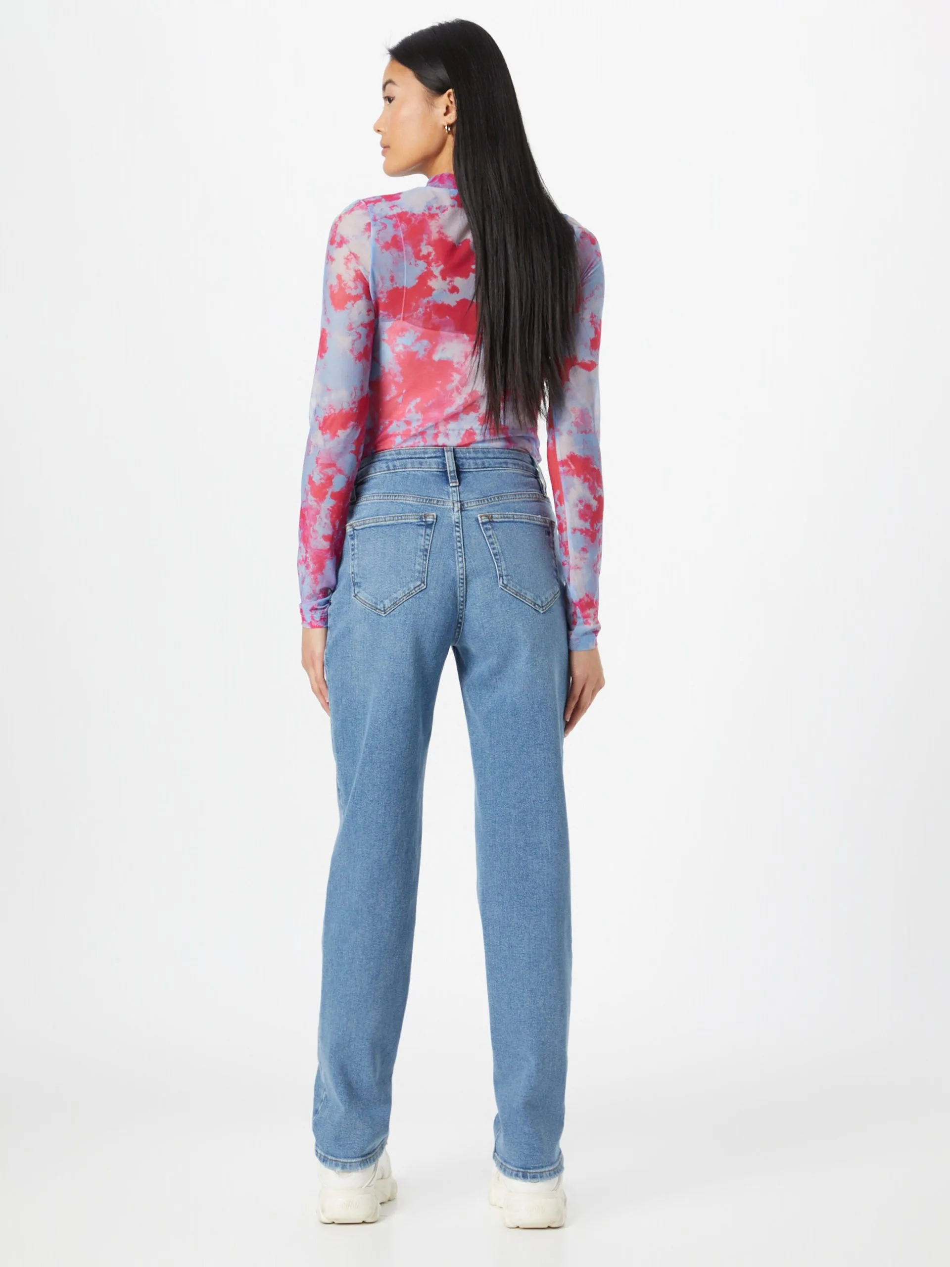 IVY Copenhagen Straight Regular Jeans Tonya Dames Blauw 4 IVY Copenhagen Straight Regular Jeans Tonya Dames Blauw - Afbeelding 4