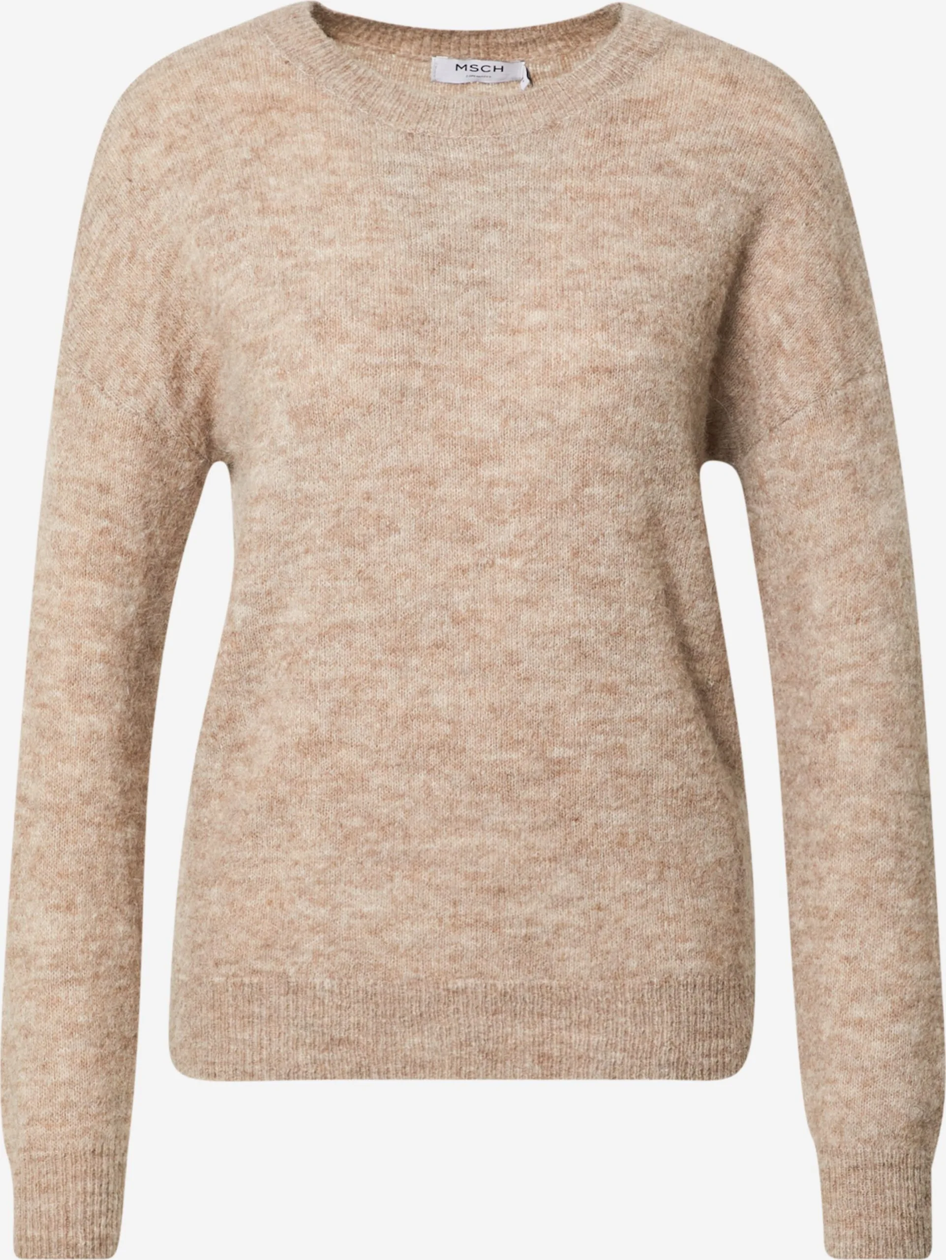 MOSS COPENHAGEN Fijngebreide Truien Trui Femme Dames Beige 1 MOSS COPENHAGEN Fijngebreide Truien Trui Femme Dames Beige