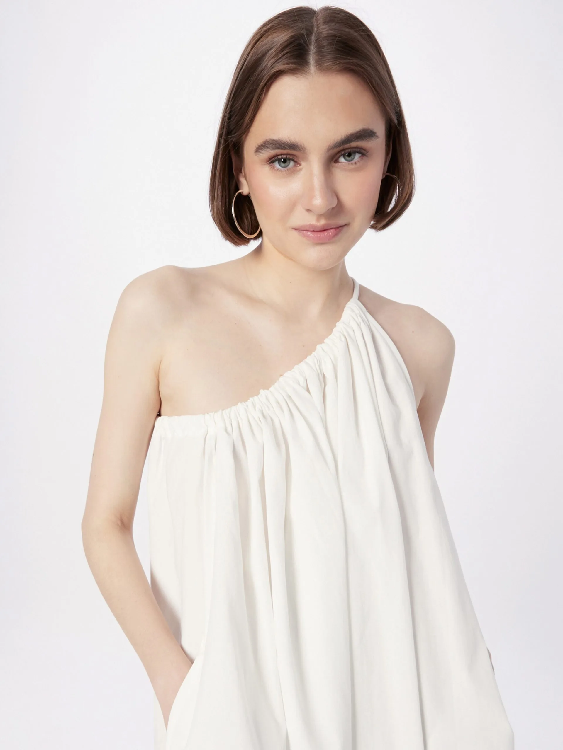 MOSS COPENHAGEN Zomerjurken Zomerjurk Esther Dames Wit 2 MOSS COPENHAGEN Zomerjurken Zomerjurk Esther Dames Wit - Afbeelding 2