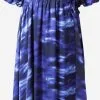 Maxi Jurken Jurk MAE Dames Blauw / Navy / Lichtblauw