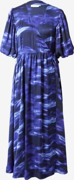Maxi Jurken Jurk MAE Dames Blauw / Navy / Lichtblauw