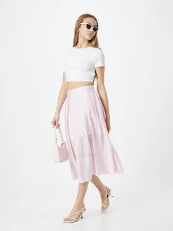 Midi Rokken Rok Dames Rosa -Moss Copenhagen Verkoop 3009750362b19faa36b77c3e56770c3c